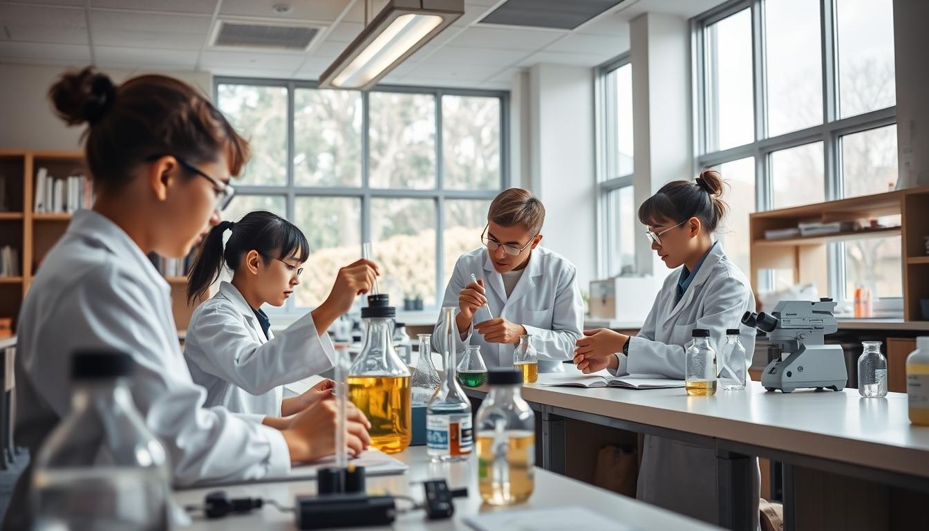 University campus and scholarly atmosphere in Madrid